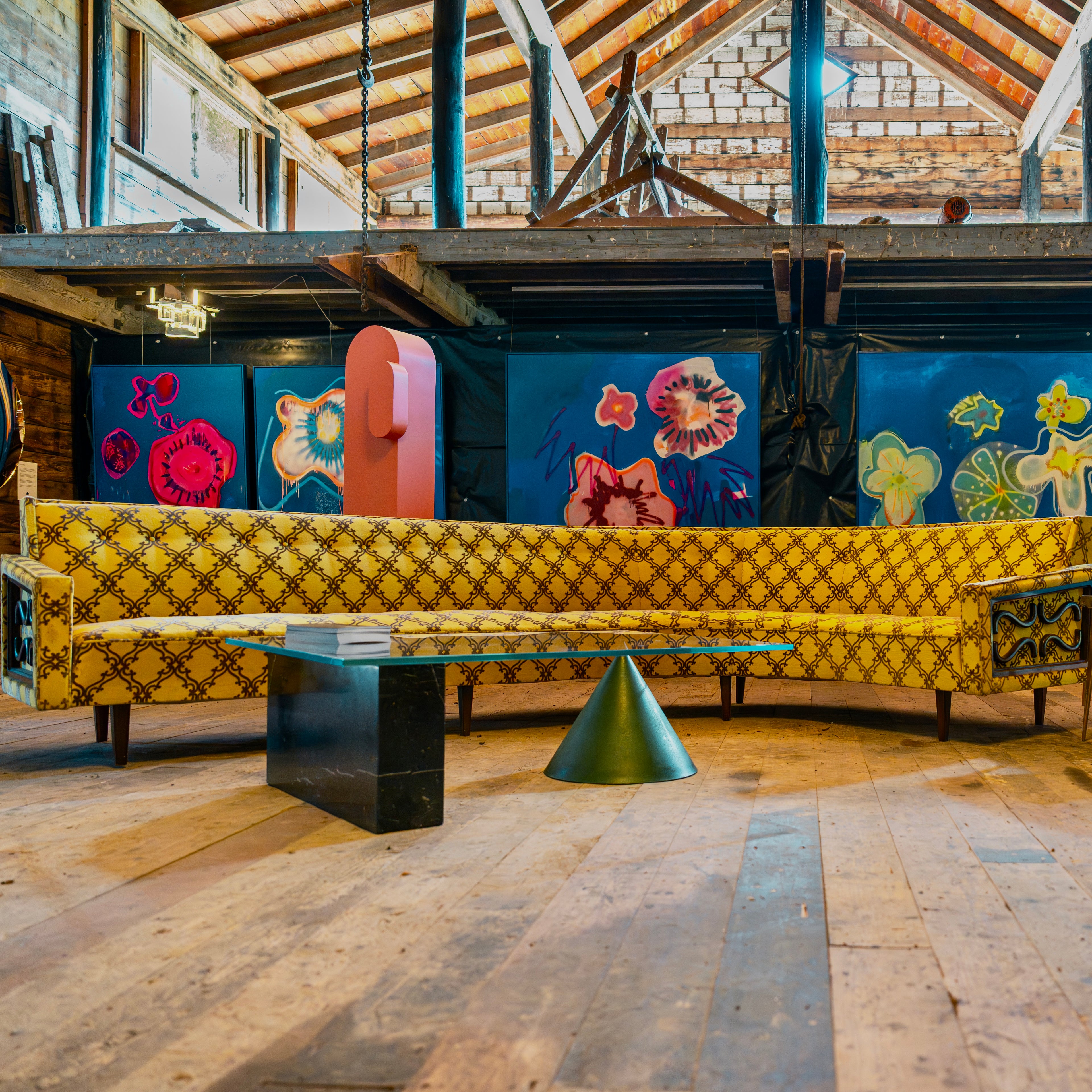 Curved Sectional Sofa