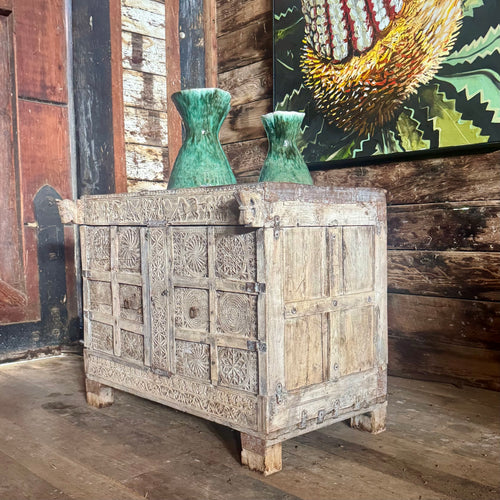 Antique Indian Dowry Cabinet