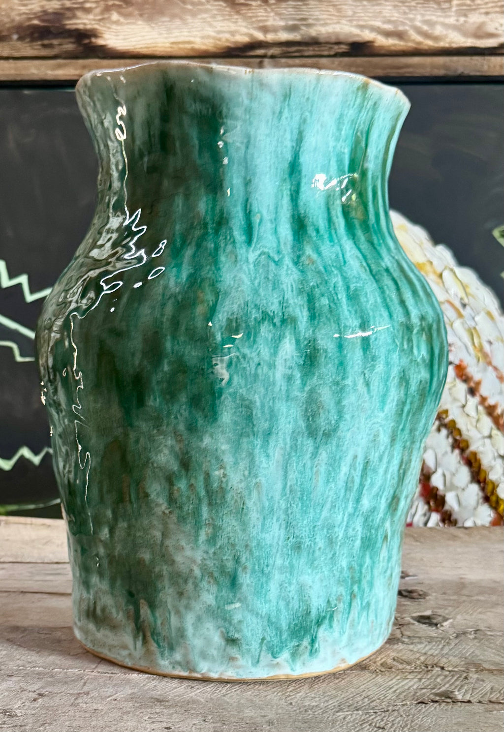 Glazed Ceramic Large Vessel