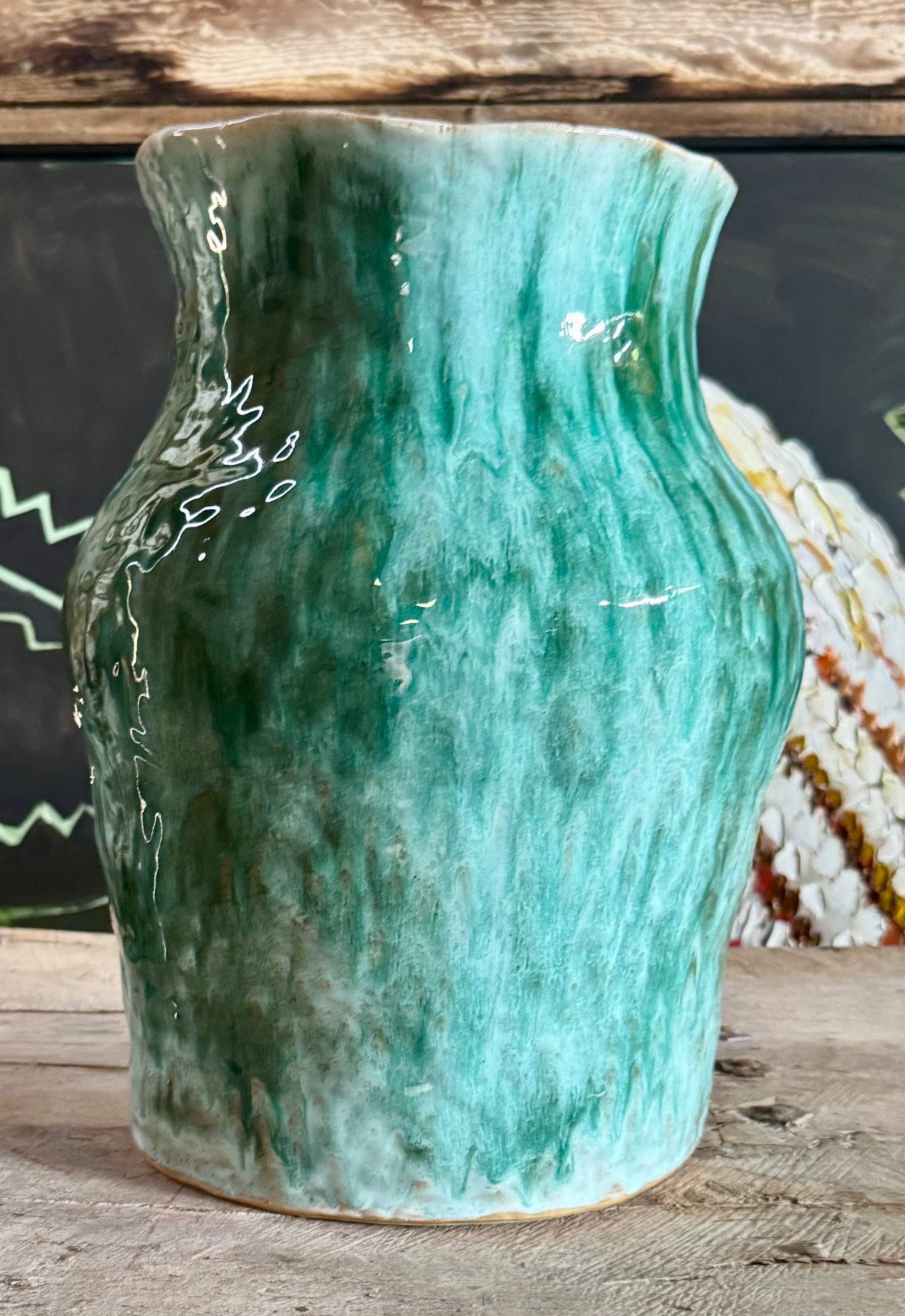 Glazed Ceramic Large Vessel